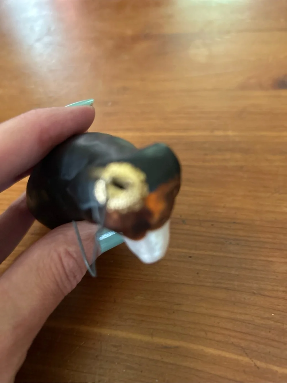 BEAGLE DOG EUROPEAN HAND BLOWN GLASS CHRISTMAS TREE ORNAMENT DECORATION GERMAN